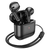 Бездротові Bluetooth навушники HOCO Lucky true wireless BT headset EW53 | BT5.3, 30/250mAh, 4h | Чорні