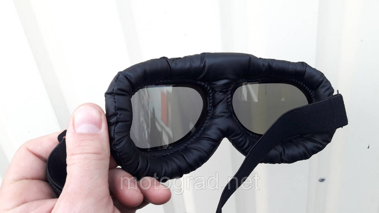 Лыжные очки Retro затемненное стекло - фото 2 - id-p1515448331