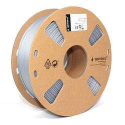 Пластик для 3D-принтера Gembird PLA-PLUS, 1.75 мм, silver, 1кг 3DP-PLA+1.75-02-S smart