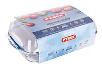 Гусятниця (форма для запікання з кришкою) Pyrex 5,2 л 35х22 см h11 см жароміцне скло (555A000)