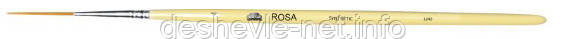 Синтетика лайнер, 1240, № 0, коротка ручка, пензель ROSA