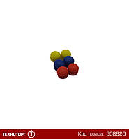 Ремкомплект джойстика (цветные кнопки-накладки 6 шт) JCB (701/80457) | 701/80457