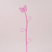 Подпорка для орхидей Бабочка розовая 82093