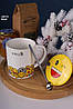 Чашка з кришкою та ложкою Smile, 425 мл, фото 3