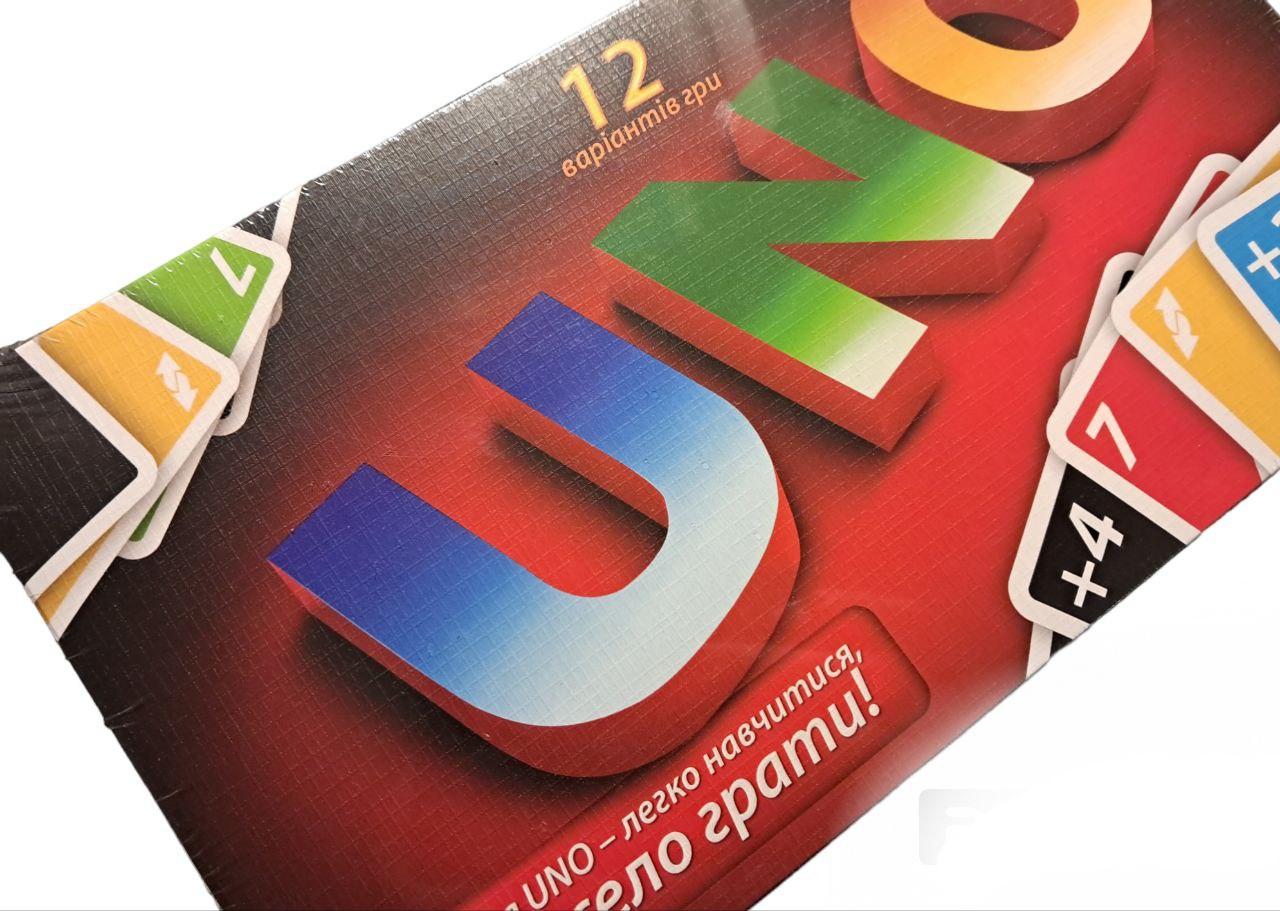 Настільна гра UNO українською мовою Uno гральні картки Гра Уно для дітей Uno — Карти Гра Uno SS&V