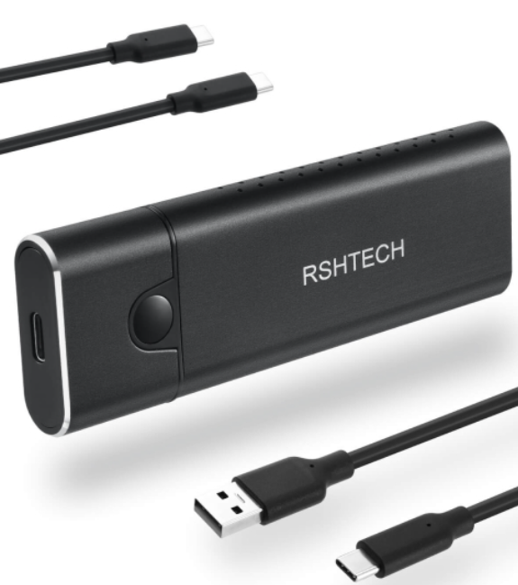 Корпус твердотільного накопичувача USB 3.1 Gen 2 M.2 NVMe (RSH-329), фото 1