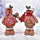 Фігура новорічна "Gingerbread Man" 40см Stenson R90781 [Склад зберігання: Одеса №3]