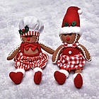 Фігура новорічна "Gingerbread Man" 38см Stenson R90780 [Склад зберігання: Одеса №3]