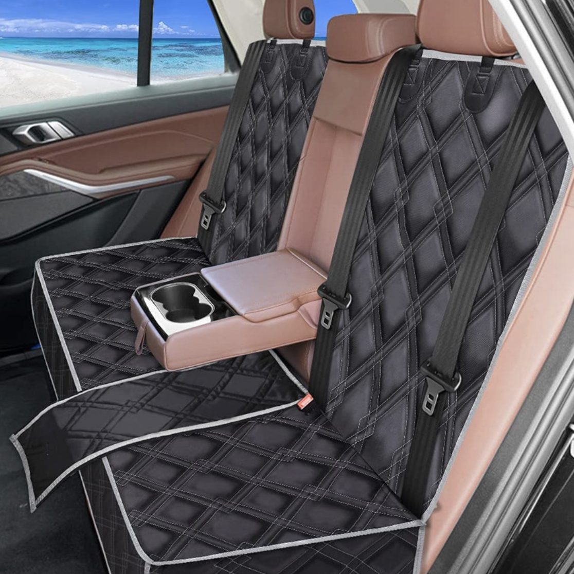 Гамак на заднє сидіння для собак / Чохол накидка на сидіння авто для собак / Авто гамак для собак, фото 1