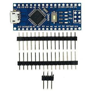 Arduino NANO V3.0 ATmega328/CH340G, Micro-USB, фото 4