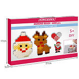 Великий набір прасувальних намистин термомозаїка 6000 шт KRUZZEL 22424 Польща, фото 5