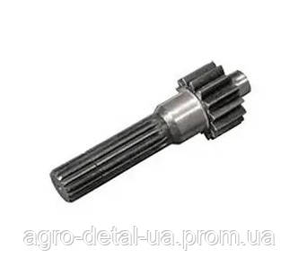 Вал-шестерня МК-23М.03.655А ведущая (z=14) бортового редуктора ведущего моста зерноуборочного комбайна Дон-150, фото 1