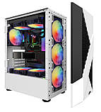 Корпус 1stPlayer F3-A-WH-4F1 White без БЖ, фото 4