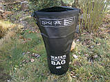 Гермомішок водонепроникний Waterproof Bag 30 л чорний, фото 6