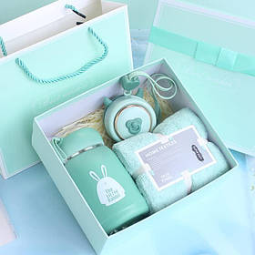 Подарунковий набір Simple Life (термокружка, рушник, іграшка), Подарунок на свято