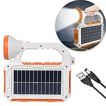 Ліхтар OKGO FA-7009 Multifunctional solar portable lamp, Мультифункціональний ліхтарик, фото 4