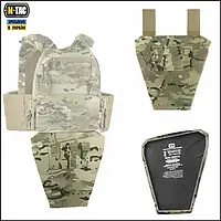 Напашник мультикам з м'яким балістичним захистом 1А. Фартух M-Tac протиосколковий для захисту паху та живота.
