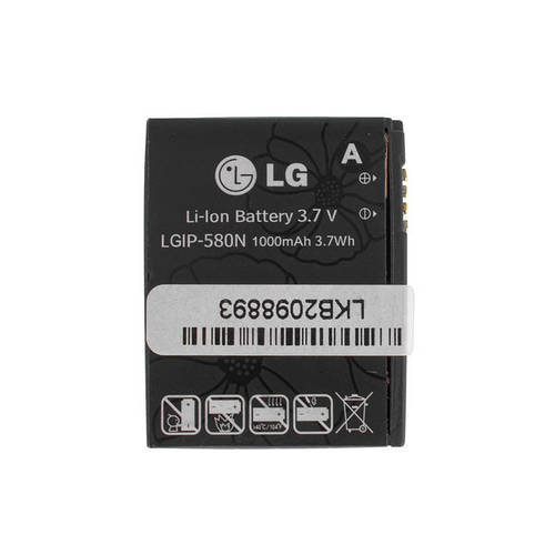 Аккумулятор (батарея) для смартфона (телефона) LG IP-580N (GT400, GT405 ...