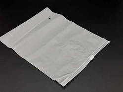 Пакети поліетиленові з замком “СЛАЙДЕР” Білий матовий 16х20см / Пакети поліетиленові з замком “СЛАЙДЕР” Білий матовий 16х20см