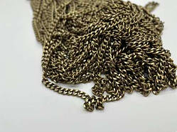 Ланцюжок для сумок з роз'ємними ланками. Колір стара латунь. 13мм / Ланцюжок для сумок з роз'ємними ланками. Колір стара латунь.