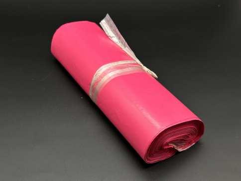 Кур'єр-пакет для відправок рожевий 20х30 см. 100 шт/уп. Пакет Поштовий з клейовим клапаном Кур'єрський без кишені / Кур'єр-пакет