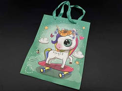 Подарунковий пакет. Єдиноріг. 18х23х8см / Подарунковий пакет. Єдиноріг. 18х23х8см