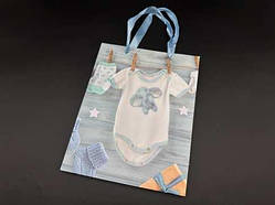 Подарунковий пакет. BOY. 18х23х8см / Подарунковий пакет. BOY. 18х23х8см