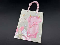 Подарунковий пакет. GIRL. 18х23х8см / Подарунковий пакет. GIRL. 18х23х8см