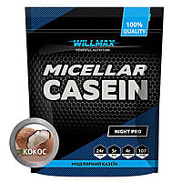 Протеїн Willmax Micellar Casein 900 г Кокос