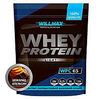 Протеин Willmax Whey Protein 65 Light 1000 г Шоколад - Апельсин