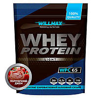 Протеин Willmax Whey Protein 65 Light 1000 г Клубничный джем