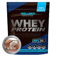 Протеин Willmax Whey Protein 80 920 г Кокос