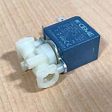 Електромагнітний клапан двоходовий (3.5 bar) для кавомашин Delonghi ESAM, ECAM, EPAM, 5213218321, фото 3