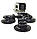 Присосок потрійний посилений для GoPro SJCAM XIAOMI Removable Tri-angle suction, фото 3