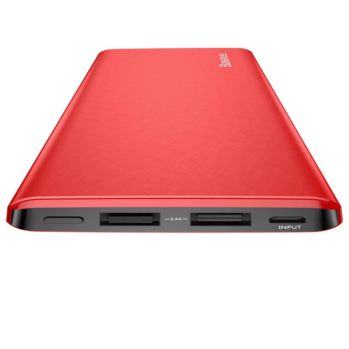 Зарядний пристрій Power Bank Baseus M10 Gaven 10000 mAh Red