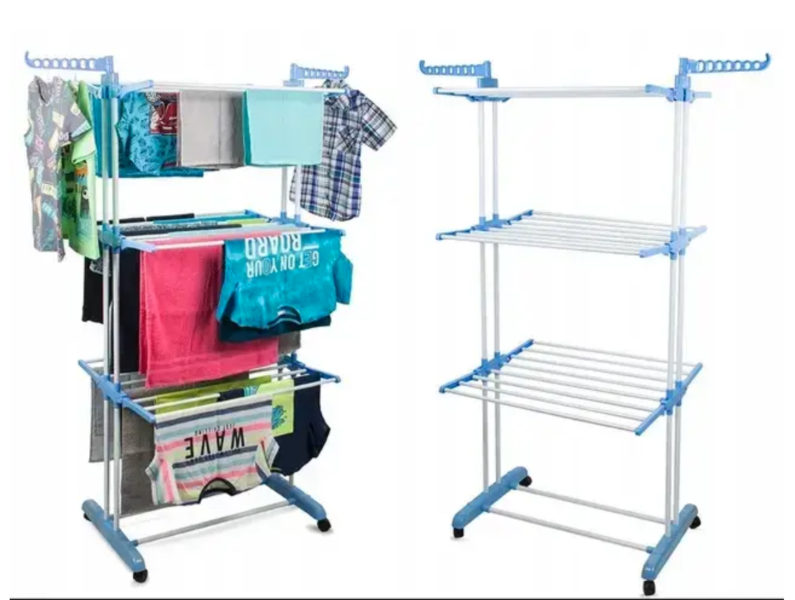 Складна сушарка для білизни 3 яруси Garment Rack
