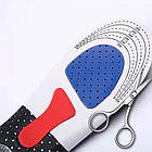 Ортопедичні Устілки для Взуття Універсальні з Жорстким Супінатором та Гелевою П'ятою, фото 5