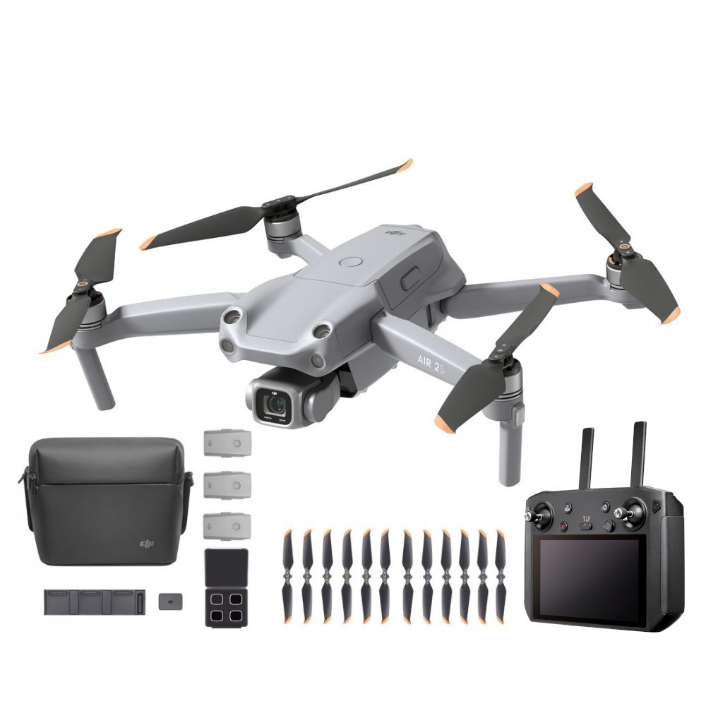 Квадрокоптер DJI Air 2S Fly More Combo Smart Controller