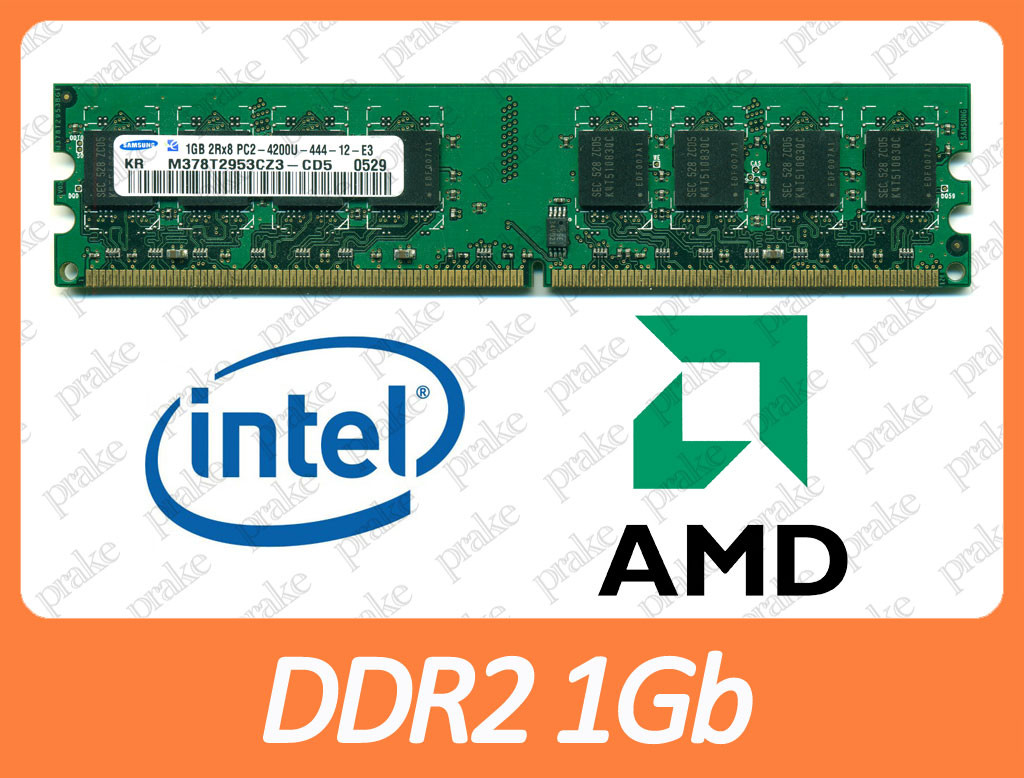 DDR2 1GB 533 MHz (PC2-4200) різні виробники, фото 1
