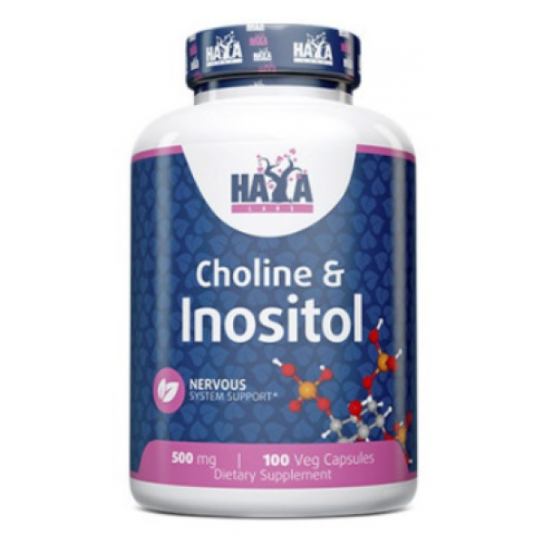 Харчова добавка Haya Labs Choline & Inositol 100 капсул