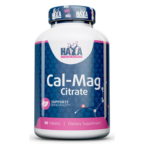 Мінеральний комплекс Haya Labs Cal - Mag Citrate 90 таблеток