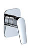 Змішувач для душу прихованого монтажу TOPAZ CAPRI TCA-15705-H43 на один споживач, без душового комплекту Хром, фото 5