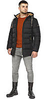 Зимняя мужская качественная курточка в чёрном цвете модель 63537