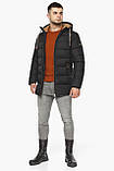Зимова чоловіча якісна курточка в чорному кольорі модель 63537, фото 2