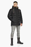 Зимова чоловіча якісна курточка в чорному кольорі модель 63537, фото 3
