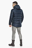 Темно-синя куртка зимова стьобана для чоловіка модель 63537 50 (L), фото 4