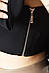 Блуза-топ  жіноча чорного кольору 170802M, фото 4