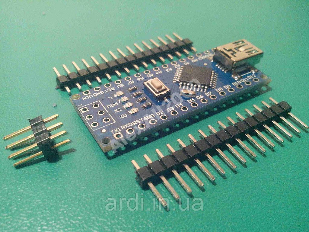 Arduino Nano V3 CH340 ATmega328P, Arduino, фото 1