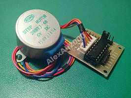 1 пара Кроковий двигун 28BYJ-48 драйвер ULN2003