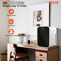 VEVOR 20 L / 22 can Mini Fridge 2 in 1 Small Refrigerator Cooling and Heating Beverage Refrigerator with Touch